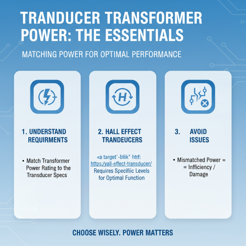 How to Choose the Right Transducer Transformer for Your Needs?