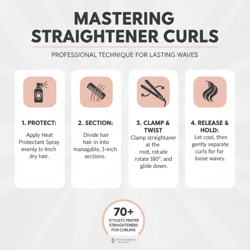 How To Create Perfect Loose Curls With A Hair Straightener?