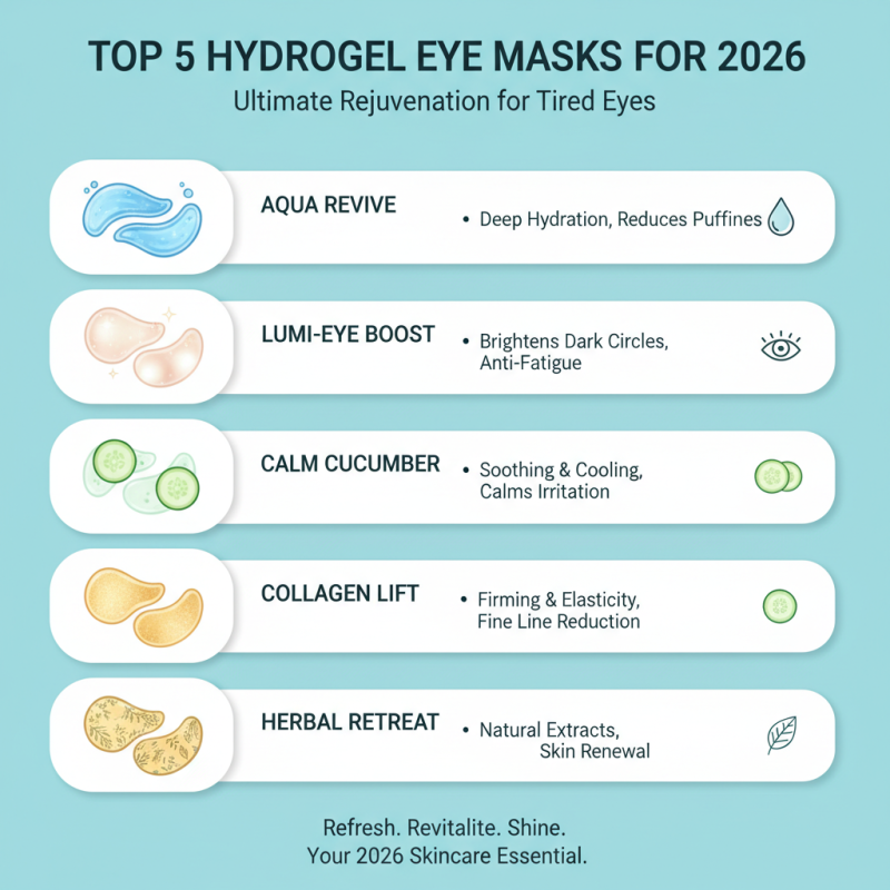 2026 Best Hydrogel Eye Mask for Ultimate Skin Rejuvenation?