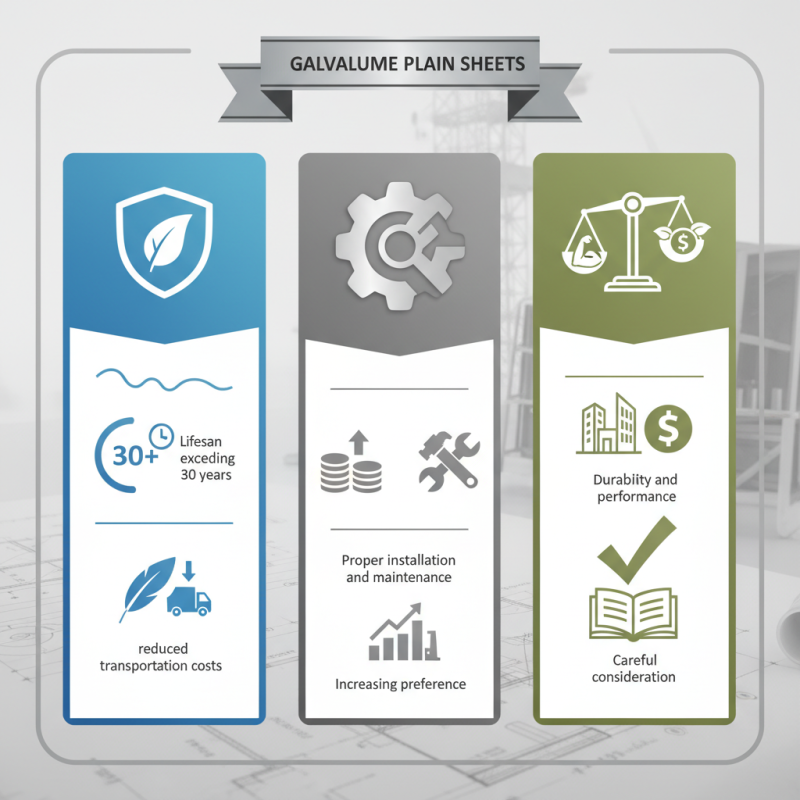 Why Choose Galvalume Plain Sheet for Your Next Project?