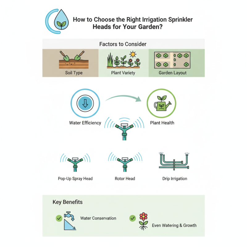 How to Choose the Right Irrigation Sprinkler Heads for Your Garden?