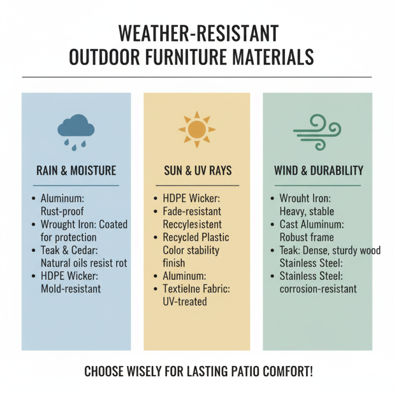 Weather Proof Furniture Tips for Buyers in Any Climate?