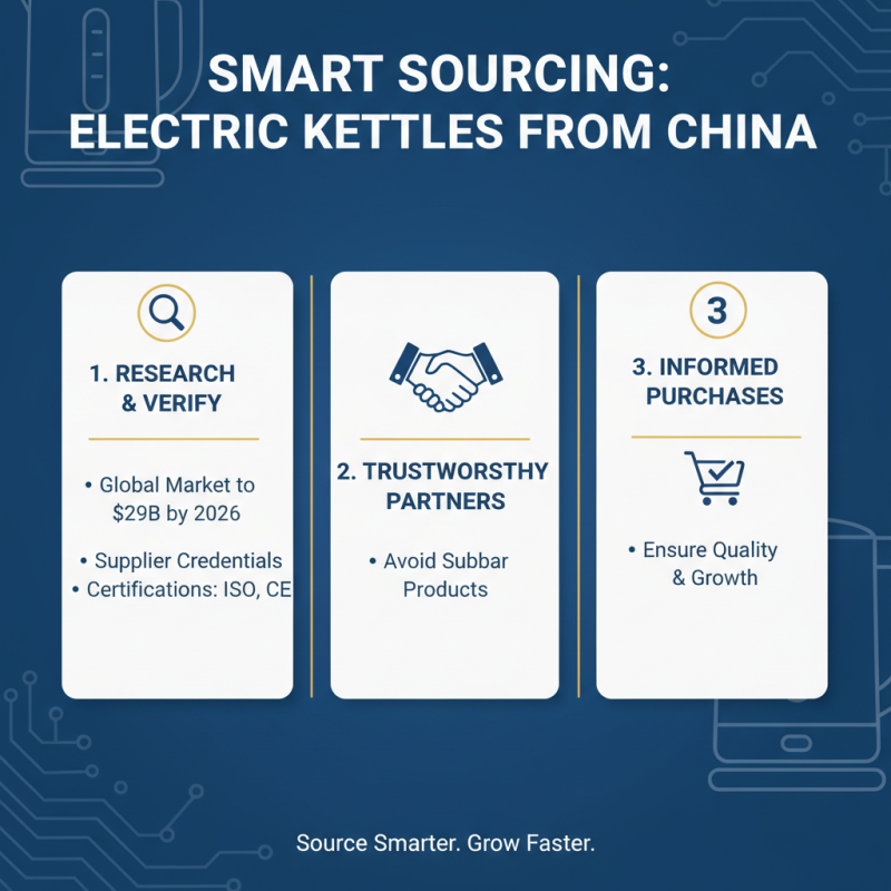 2026 How to Choose the Best Wholesale China Multipurpose Electric Kettle?