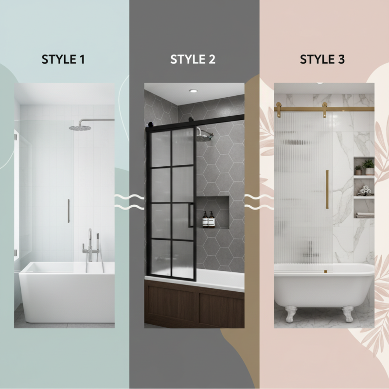 2026 Best Tub Glass Door Options for Your Home Design?
