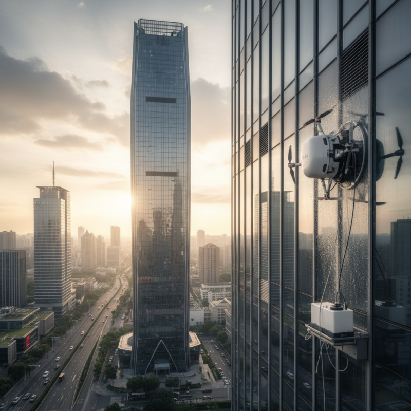 Affordable and Renowned Window Cleaning Drone Products in China?