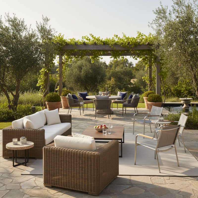Top 10 Patio Furniture Ideas for Your Outdoor Space?