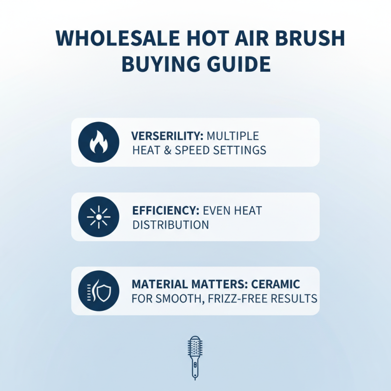 2026 Best Custom Wholesale Automatic Rotating Hot Air Brush Options?