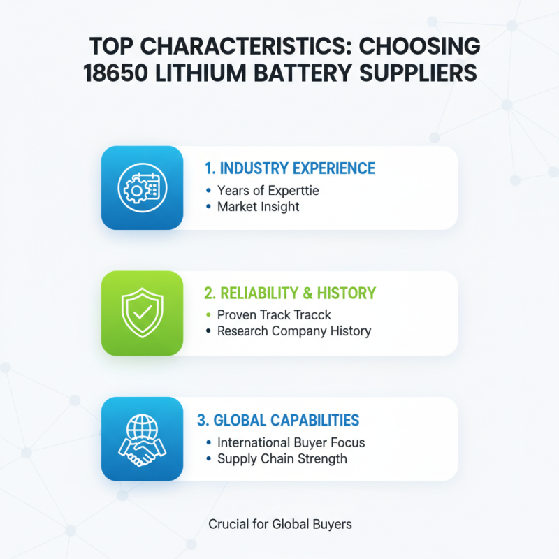 China Best 18650 Lithium Battery Suppliers for Global Buyers?