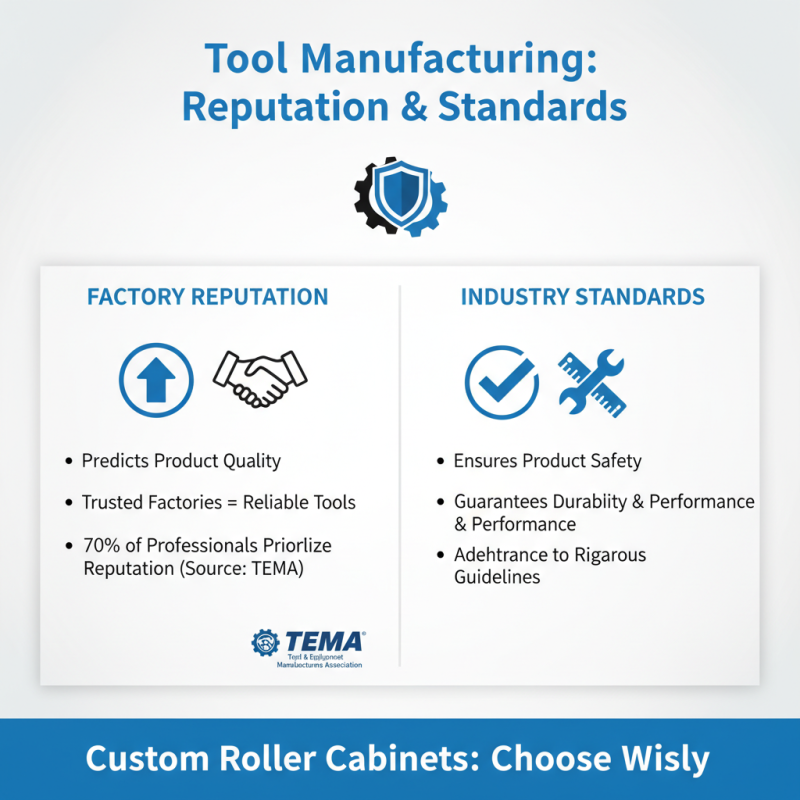 How to Choose a High Quality Custom Roller Cabinet Tool Chest Factory?