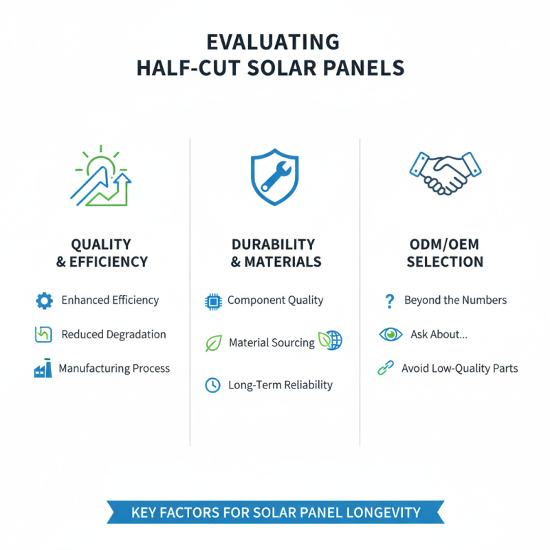 How to Choose the Right ODM OEM Half Cut Solar Panel Manufacturers?