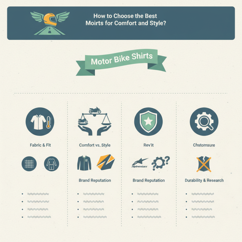 How to Choose the Best Motor Bike Shirts for Comfort and Style?