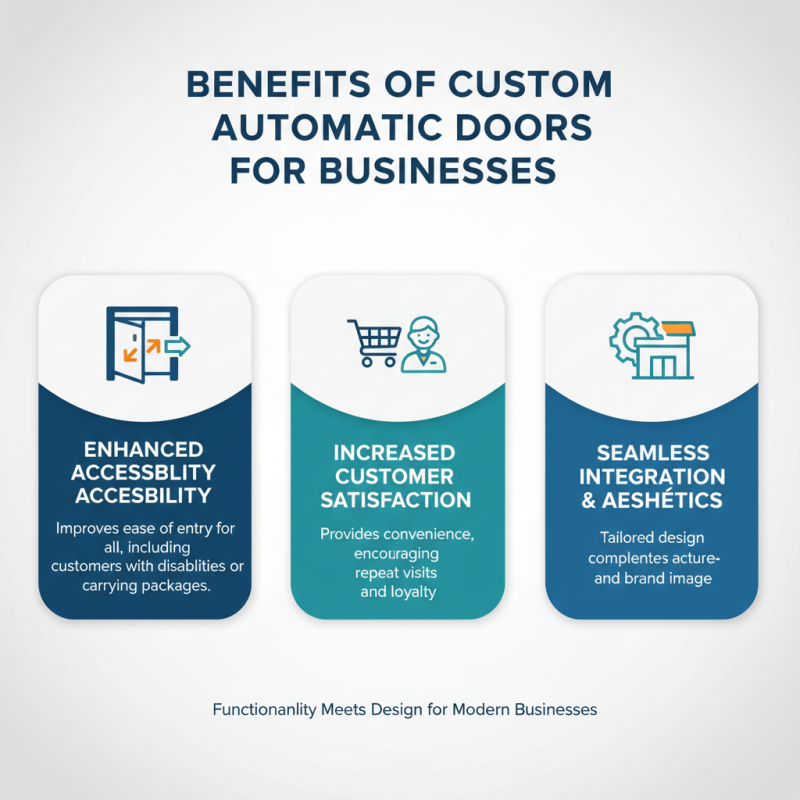 Why Choose a China Custom Automatic Door Supplier for Your Business Needs?