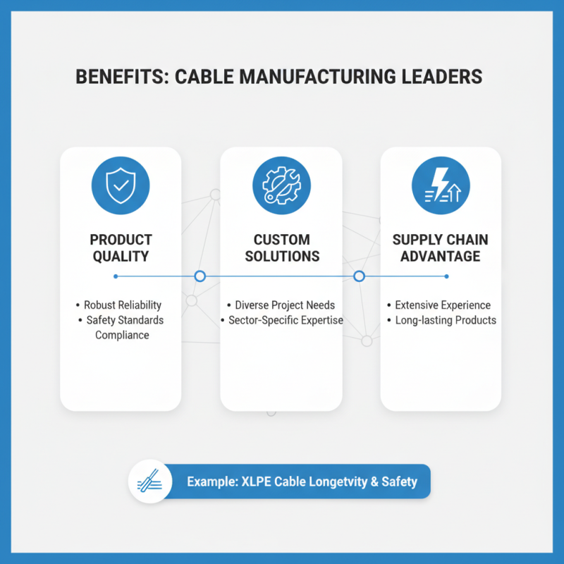 Why Choose a Cable Manufacturing Leader for Your Supply Needs?