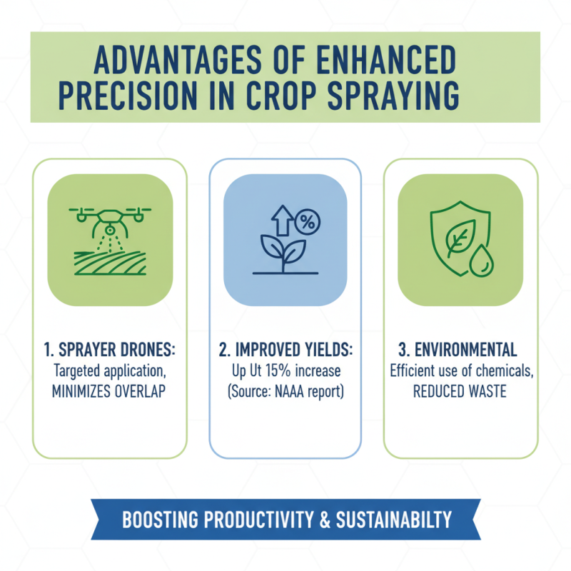 Top 10 Benefits of Using a Sprayer Drone for Agriculture?
