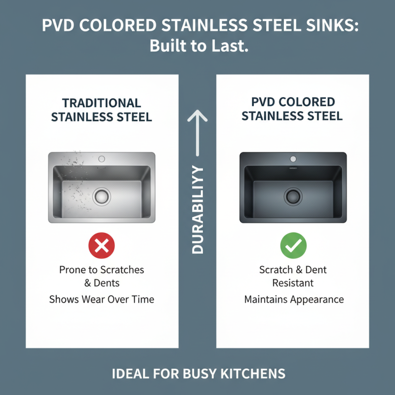 Why Choose PVD Colored Stainless Steel Sinks for Your Home?