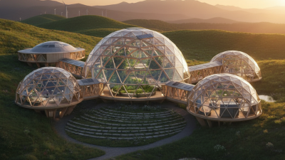 Geodesic Dome Shapes for Sustainable Architecture Solutions?