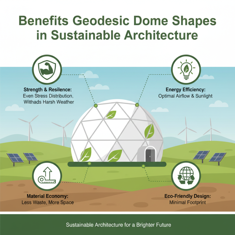 Geodesic Dome Shapes for Sustainable Architecture Solutions?