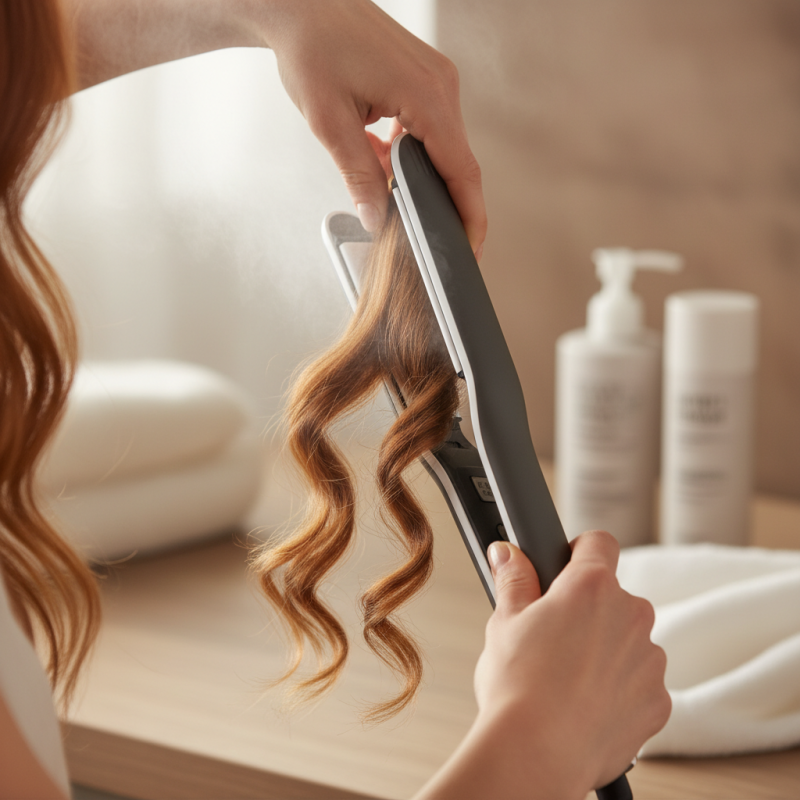How To Create Waves With Hair Straightener In Simple Steps?
