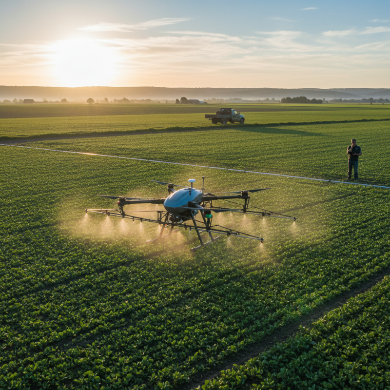 Top 10 Benefits of Using a Sprayer Drone for Agriculture?