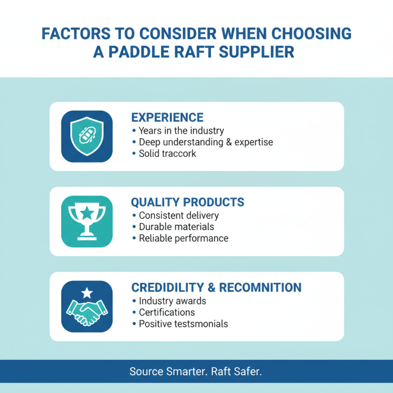 What is a China Paddle Raft Supplier and What to Consider?