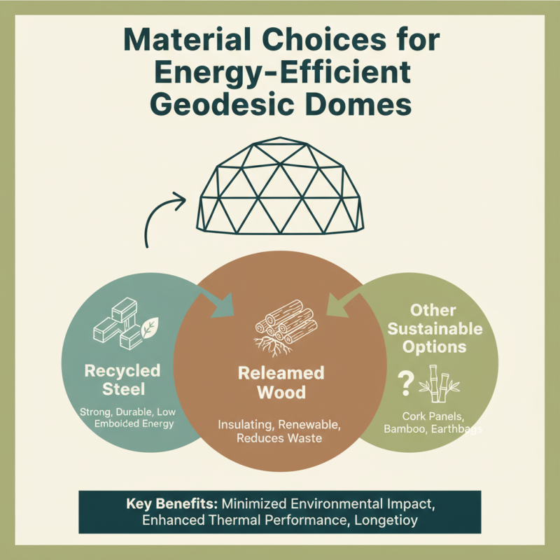 Geodesic Dome Shapes for Sustainable Architecture Solutions?