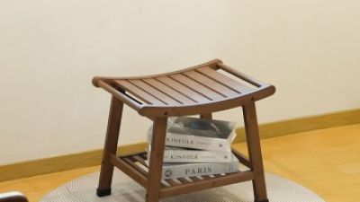 Bamboo Bathroom Thick Shower Stool, Shoe Changing Stool (1).jpg