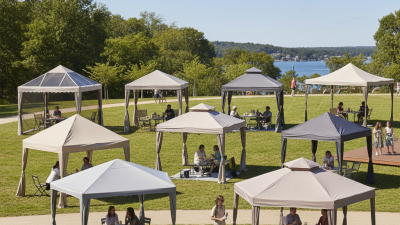 Top 10 Folding Gazebos for Your Outdoor Events in 2026?