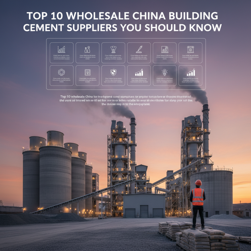 Top 10 Wholesale China Building Cement Suppliers You Should Know?