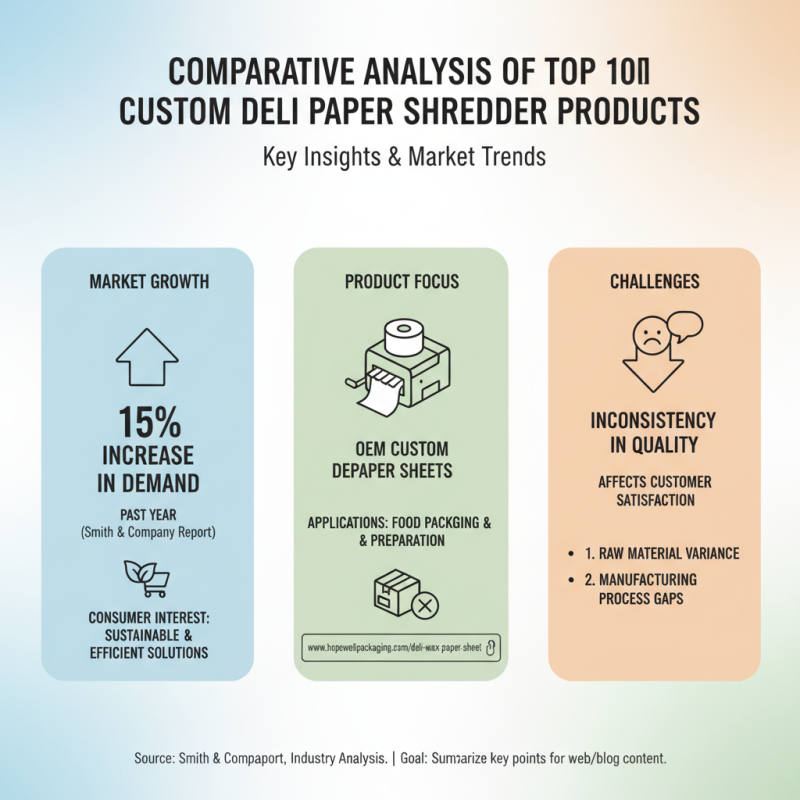 Top 10 OEM Custom Deli Paper Shredder Products You Need to Know About?