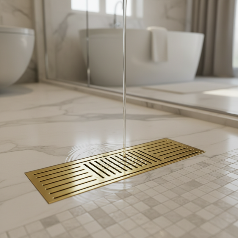 2026 Best Classic Gold Shower Floor Drain for Luxury Bathrooms?
