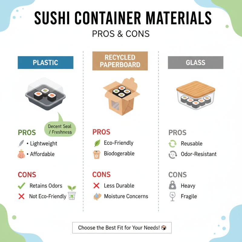 How to Choose the Best Sushi Container for Preservation?