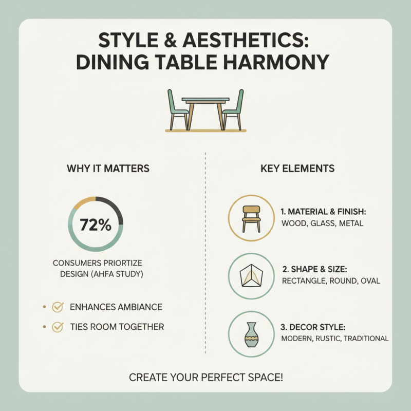 Top Tips for Choosing the Perfect Dining Table for Your Home?