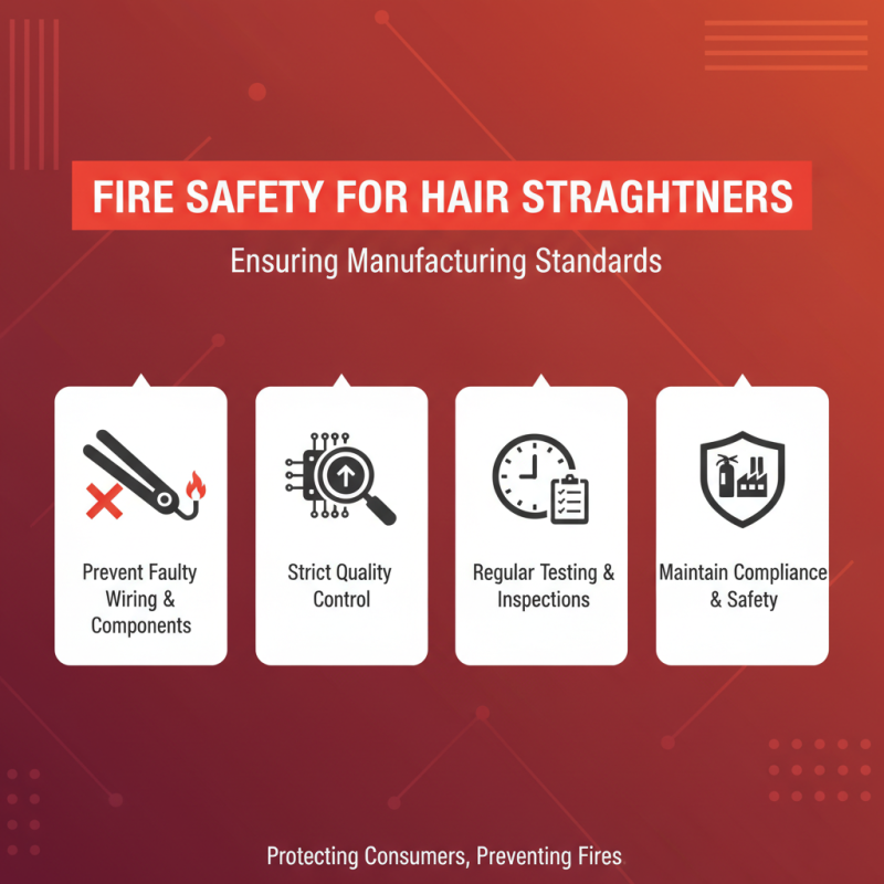 How to Ensure Your Hair Straightener is Safe from Fire at the Factory