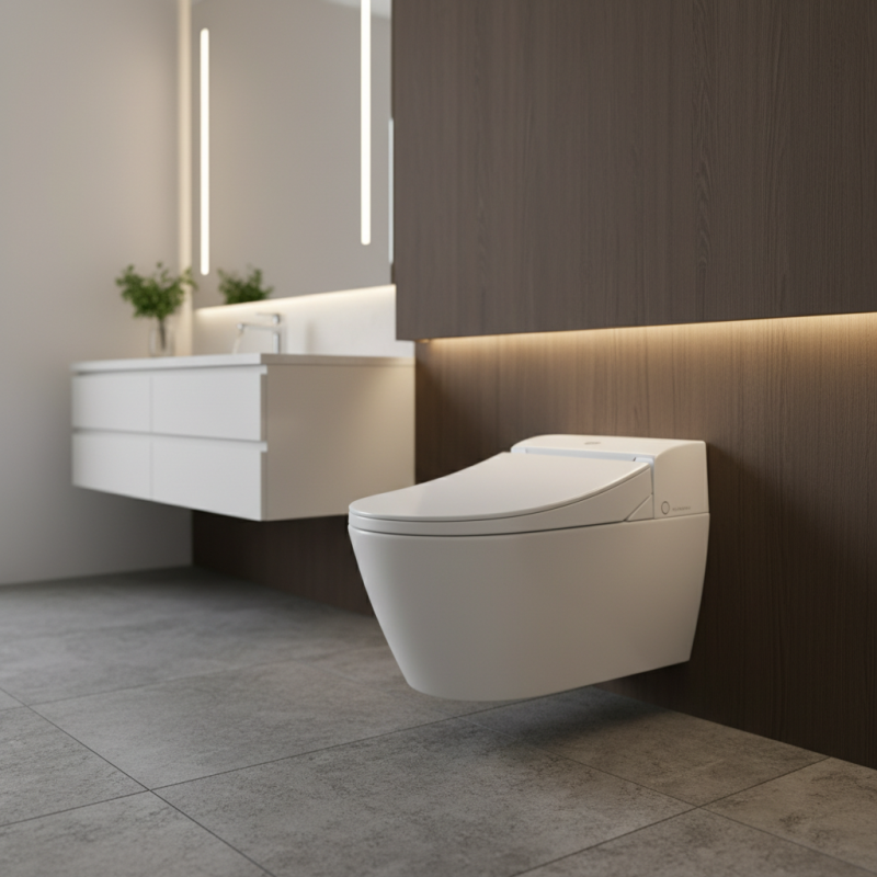 How to Choose a Wall Mounted Toilet With Bidet for Your Bathroom?