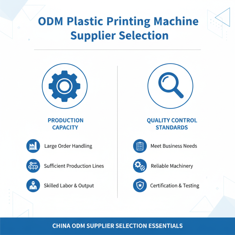 How to Choose the Best China ODM Plastic Printing Machine Suppliers?