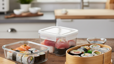 How to Choose the Best Sushi Container for Preservation?