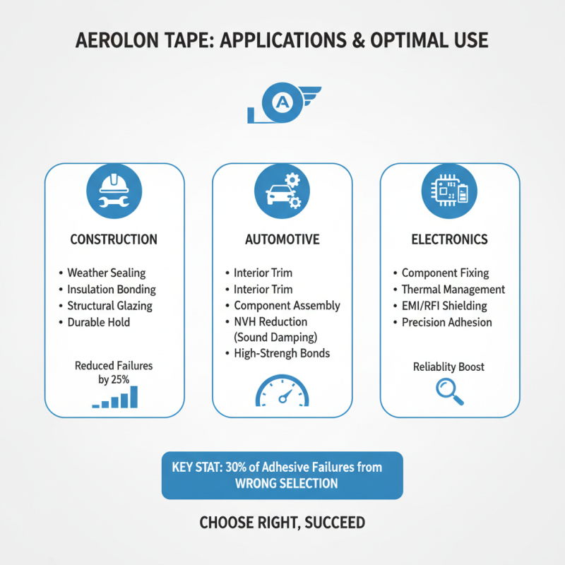 How to Choose the Best Aerolon Tape for Your Needs?