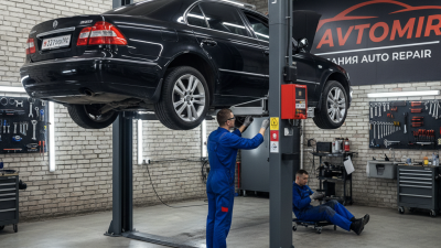 Как выбрать двухстоечный подъемник для автосервиса?
