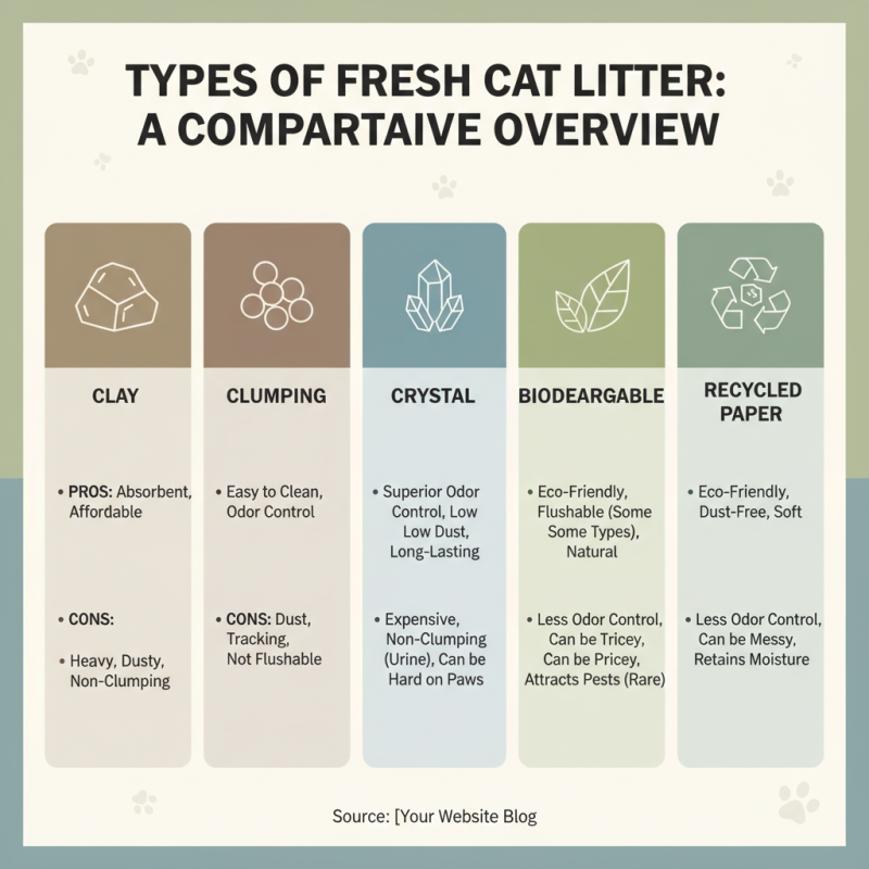 How to Choose the Best Fresh Cat Litter for Your Cat?