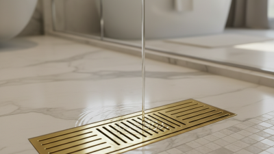 2026 Best Classic Gold Shower Floor Drain for Luxury Bathrooms?