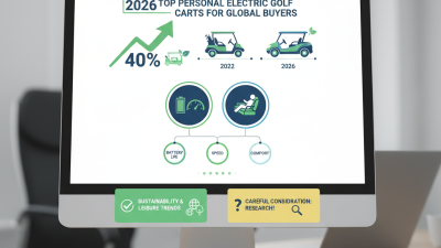 2026 Top Personal Electric Golf Carts for Global Buyers?