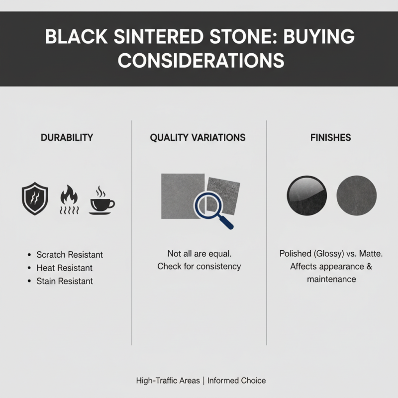 What is Black Sintered Stone and Its Uses for Buyers?