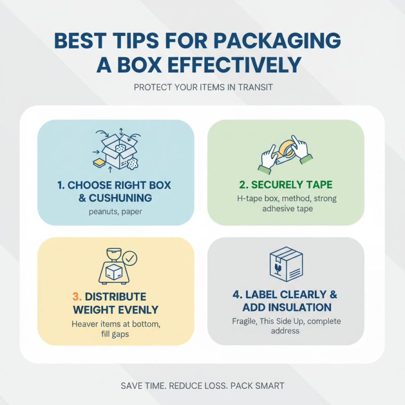 Best Tips for Packaging A Box Effectively?
