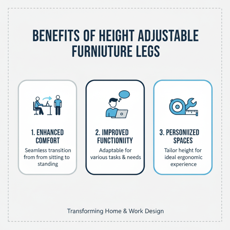 Why Choose Height Adjustable Furniture Legs for Your Home?