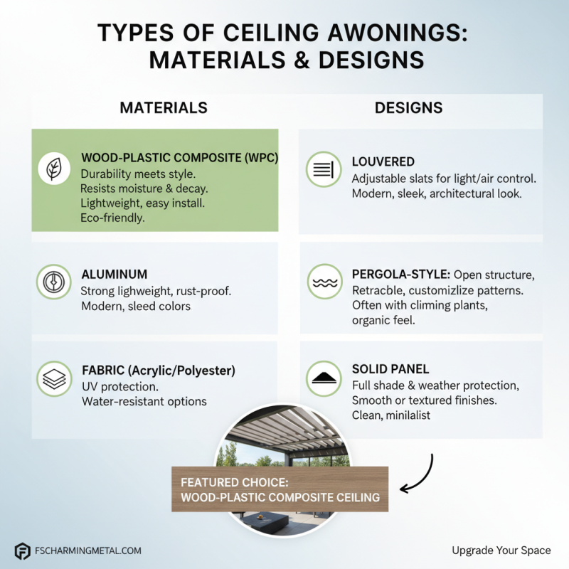 Best Ceiling Awning Options for Global Buyers to Consider