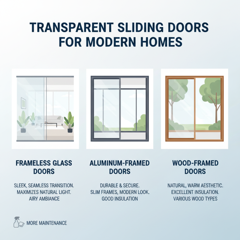 Best Transparent Sliding Door Options for Modern Homes?