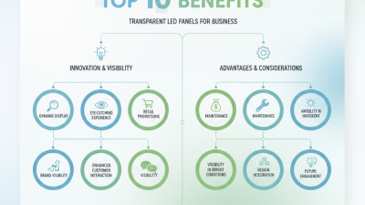 Top 10 Benefits of Transparent Led Panels for Business Use?