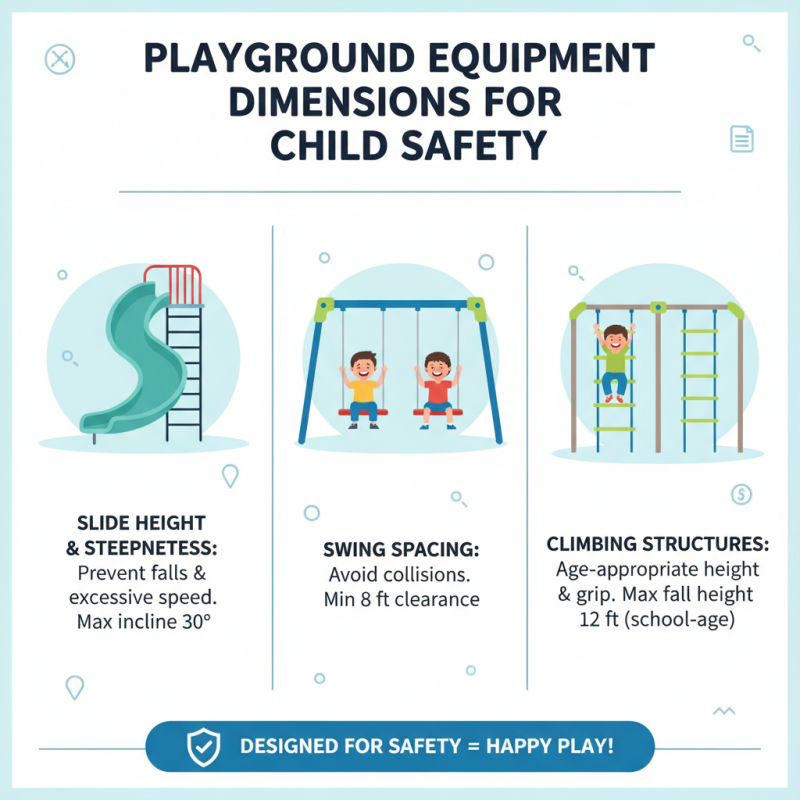 Why Playground Equipment Dimensions Matter for Safety and Fun?