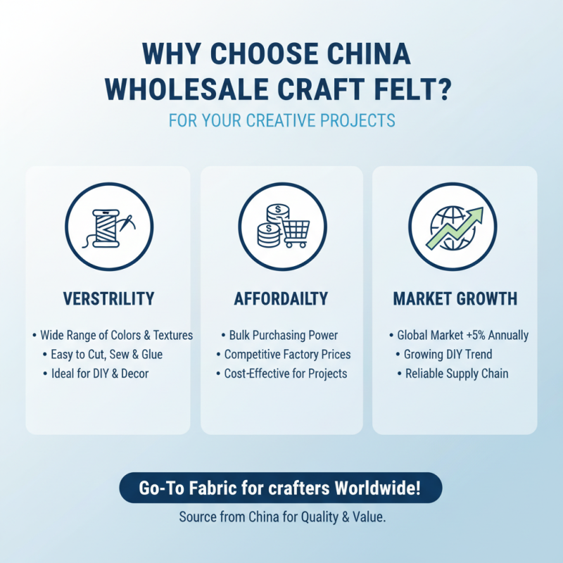 Why Choose China Wholesale Craft Felt for Your Creative Projects?