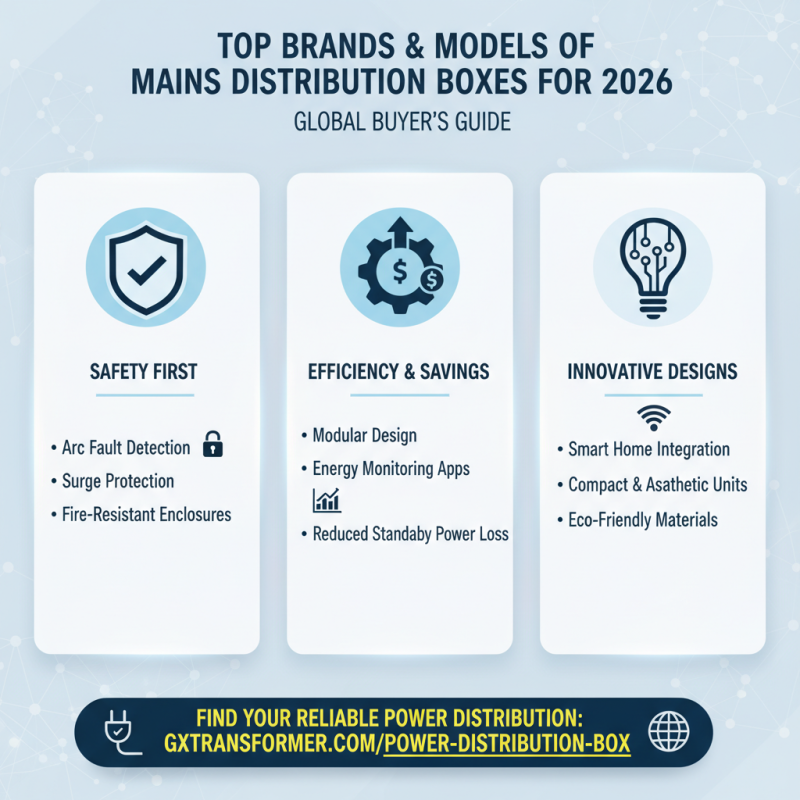 2026 Best Mains Distribution Box for Global Buyers Guide?